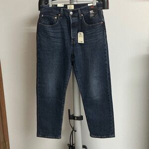 Levi’s 501 Original Cropped Women's Jeans, Sz 30x26 NWT